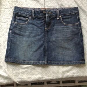 Paige Denim mini skirt